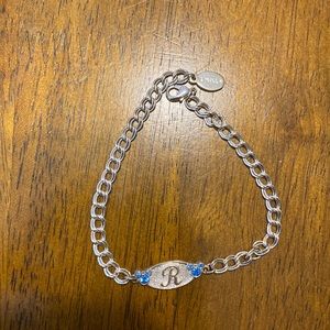 Disney “R” bracelet